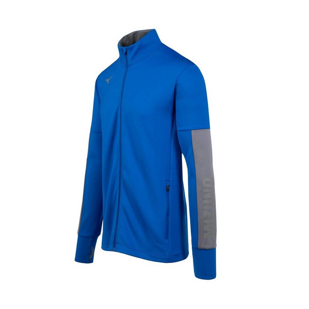 Mens Mizuno Alpha Quest Jacket Royal Philippines (UTWGEO810)